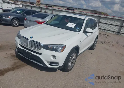 2017 BMW X3 Sdrive28I из США, поврежденный, VIN 5UXWZ7C31H0X42626